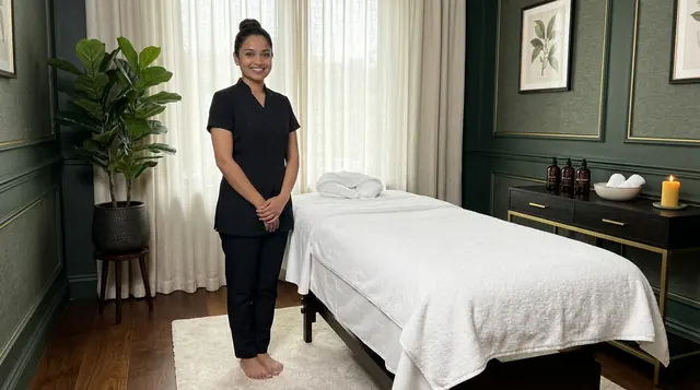 Deep Tissue Massage service visual for Green Tree Spa Banjara Hills