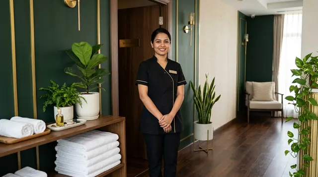 Foot Massage service visual for Green Tree Spa in Banjara Hills